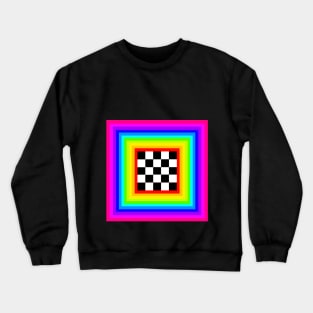 Rainbow color box Crewneck Sweatshirt